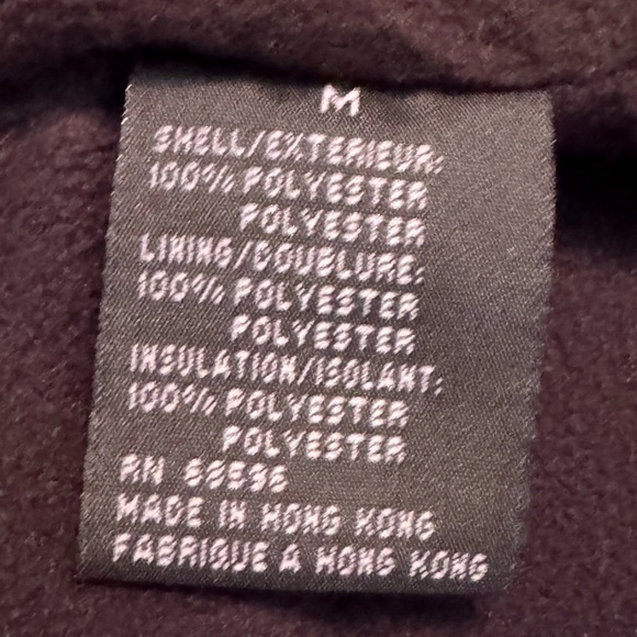 ❤️ Vintage Stunning DKNY Fleece Lined Puffy Vest ❤️ - Picture 10 of 16